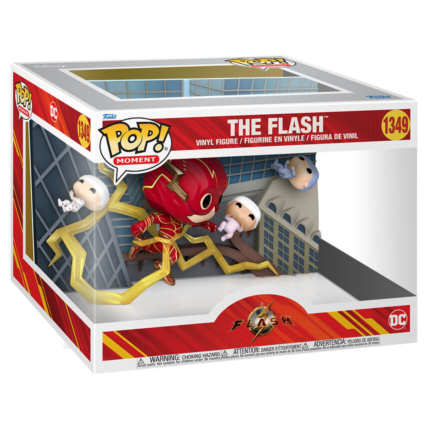 Figurine Funko POP! Moment DC Comics The Flash Baby Rescue