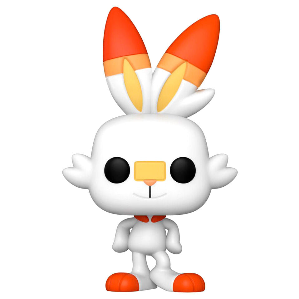 Figurine Funko POP! Pokemon Scorbunny, vue 3