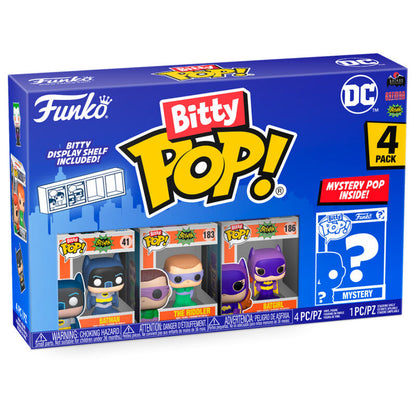 Figurine Funko POP! Blister 4 figuras Bitty POP DC Comics Batman Adam West