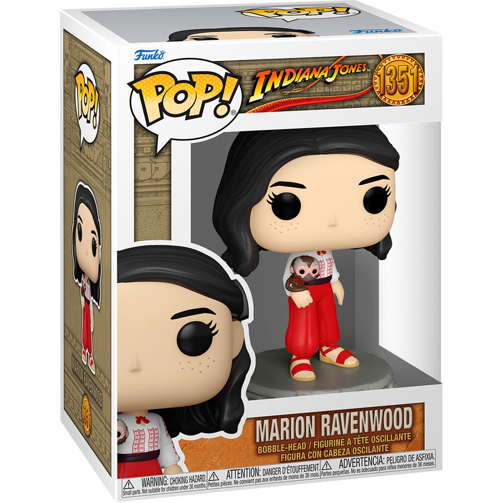Figurine Funko POP! Indiana Jones Marian Ravenwood, vue 2
