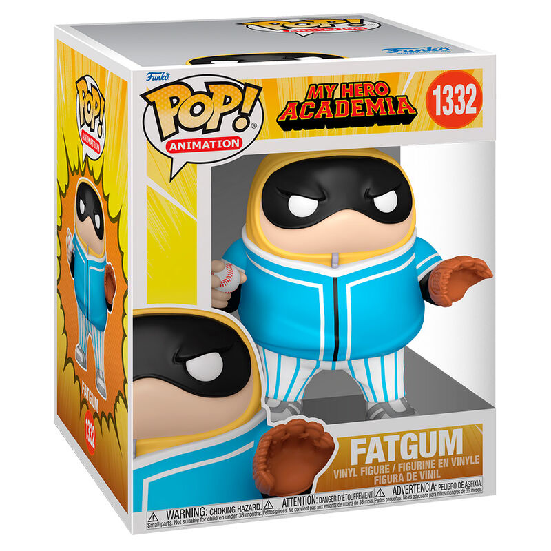 Figurine Funko POP! My Hero Academia HLB Fatgum Baseball 15cm, vue 2