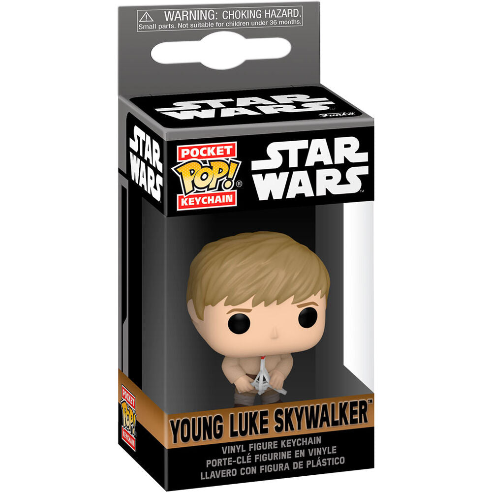 Porte-clés Funko Pocket POP! Star Wars Obi Wan Kenobi 2 Young Luke Skywalker, vue 2