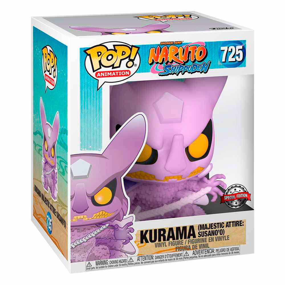Figurine Funko POP! Naruto Shippuden Kurama Exclusive, vue 2