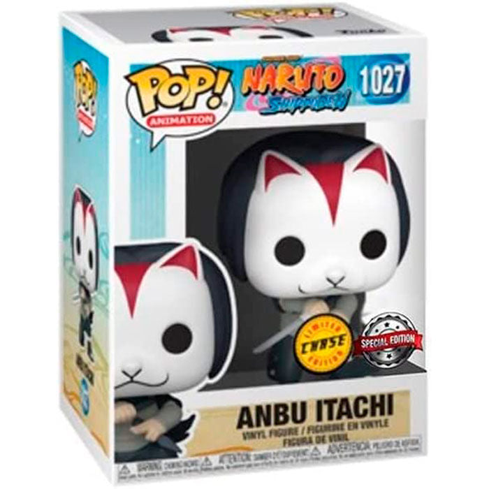 Figurine Funko POP! Naruto Shippuden Anbu Itachi 5 + 1 Chase Exclusive, vue 3