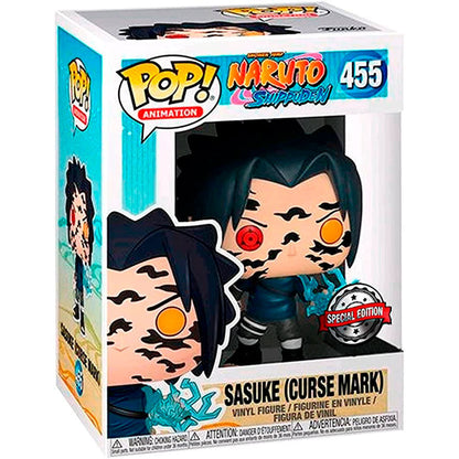 Figurine Funko POP! Naruto Shippuden Sasuke Curse Mark Exclusive, vue 2