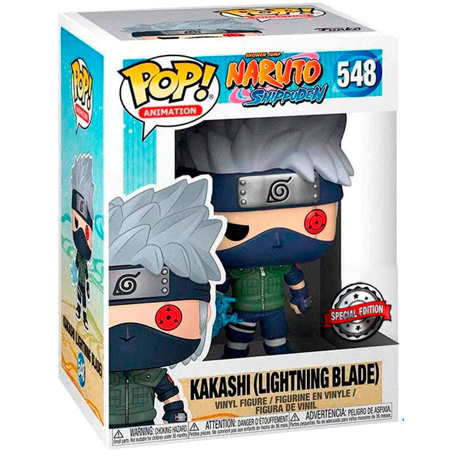 Figurine Funko POP! Naruto Shippuden Kakashi Lightning Blade Exclusive, vue 2