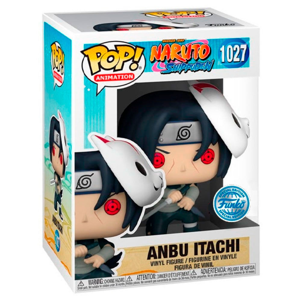 Figurine Funko POP! Naruto Shippuden Anbu Itachi 5 + 1 Chase Exclusive, vue 2