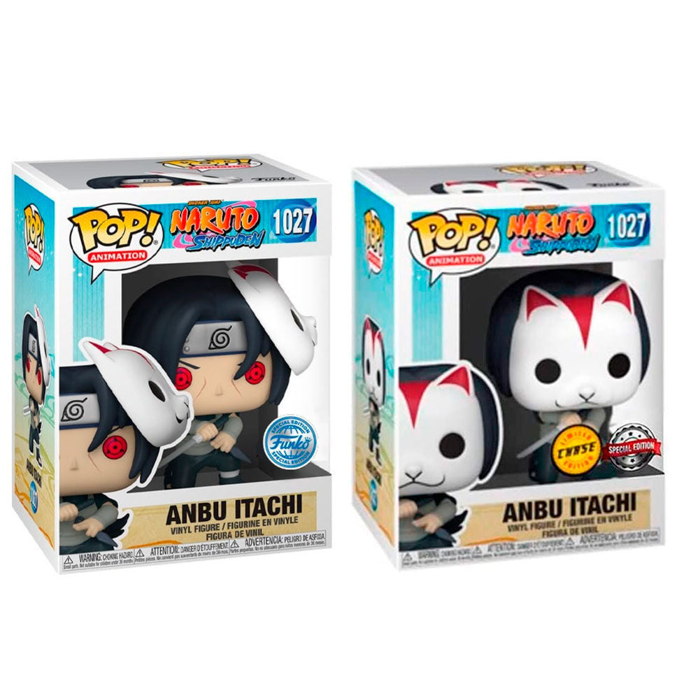 Figurine Funko POP! Naruto Shippuden Anbu Itachi 5 + 1 Chase Exclusive