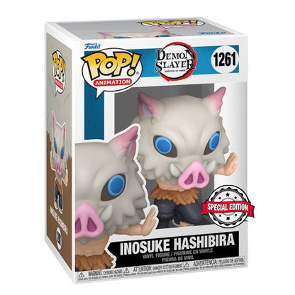 Figurine Funko POP! Demon Slayer Kimetsu no Yaiba Inosuke Hashibira Exclusive, vue 2