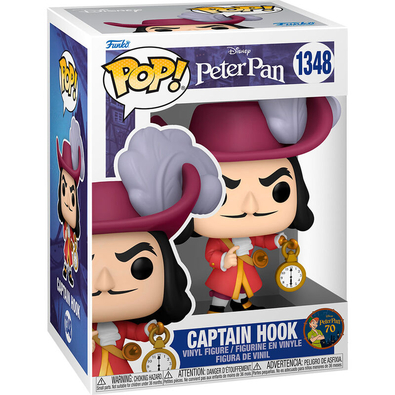 Figurine Funko POP! Disney Peter Pan 70th Anniversary Captain Hook