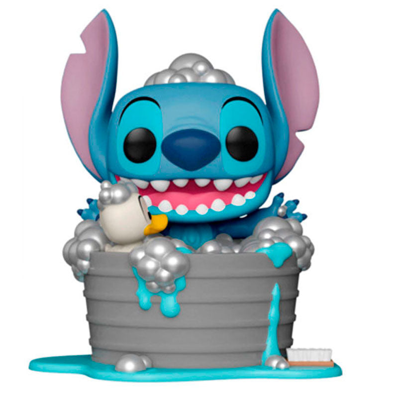 Figurine Funko POP! Deluxe Disney Lilo & Stitch Stitch in Bathtub Exclusive, vue 2