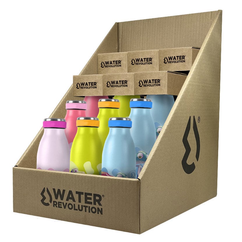 Gourde Water Revolution thermo assorti 350 ml