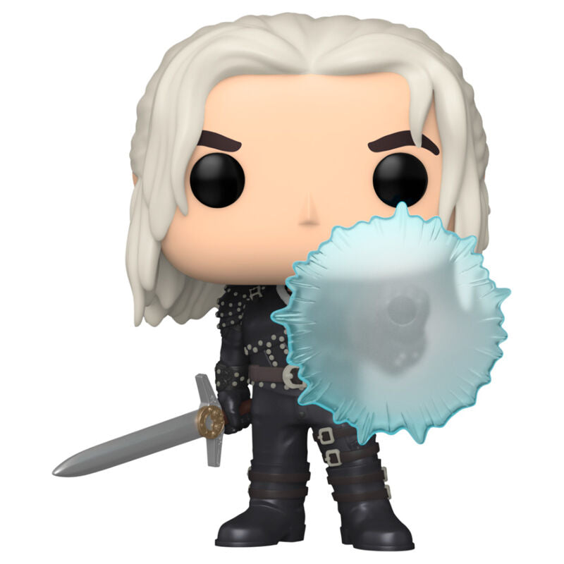 Figurine Funko POP! The Witcher Geralt with Shield, vue 2