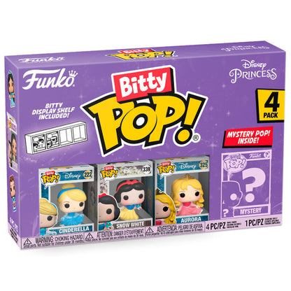 Figurine Funko POP! Blister 4 figuras Bitty POP Disney Princesas Cenicienta
