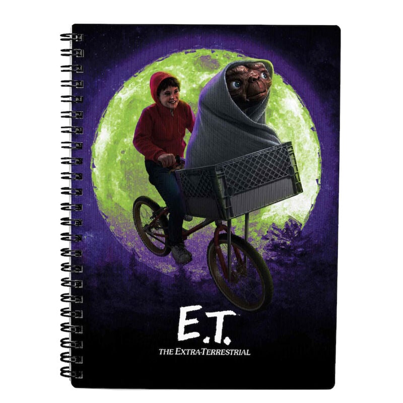 Cahier 3D E.T. The Extra-Terrestrial Elliot