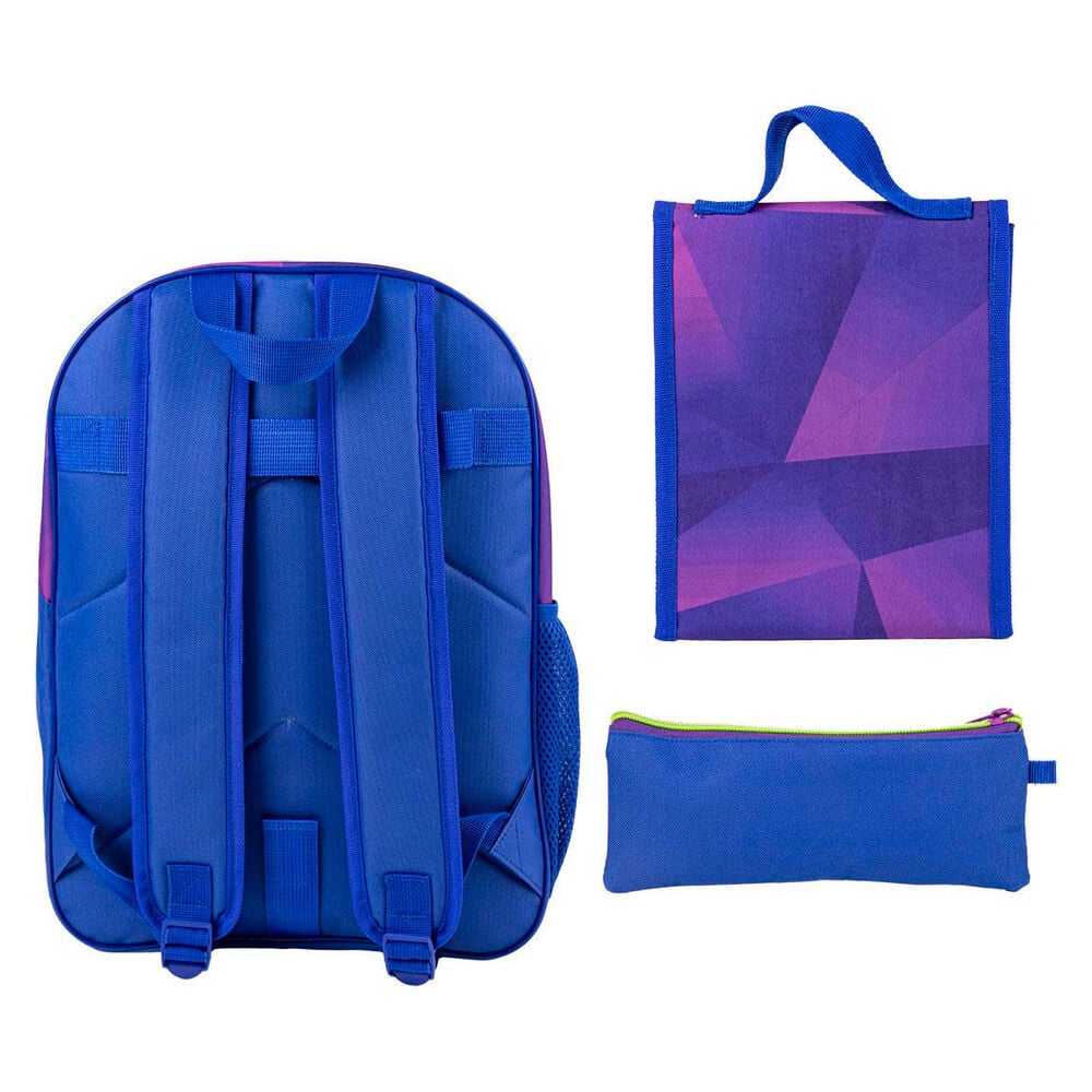 Sac à dos Sonic Prime pencil case + lunch box 42 cm