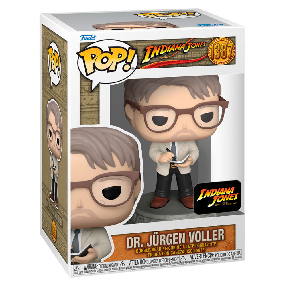 Figurine Funko POP! Indiana Jones Dr Jurgen Voller, vue 2