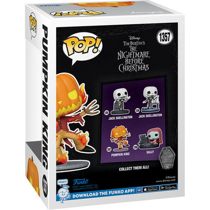 Figurine Funko POP! Disney Pesadilla Antes de Navidad 30th Anniversary Pumpkin King, vue 3