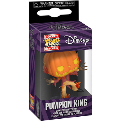 Porte-clés Funko Pocket POP! Disney Pesadilla Antes de Navidad 30th Anniversary Pumpkin King