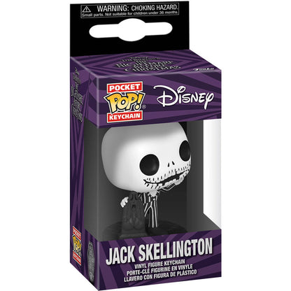 Porte-clés Funko Pocket POP! Disney Pesadilla Antes de Navidad 30th Anniversary Jack Skellington