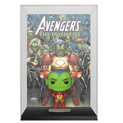 Figurine Funko POP! Album Marvel Los Vengadores Avengers Skrull as Iron Man Exclusive, vue 2