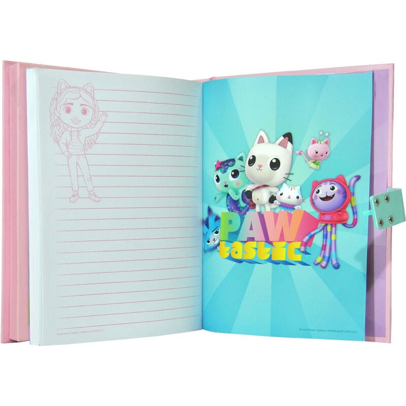 Agenda Gabbys Dollhouse secret avec sound, vue 2