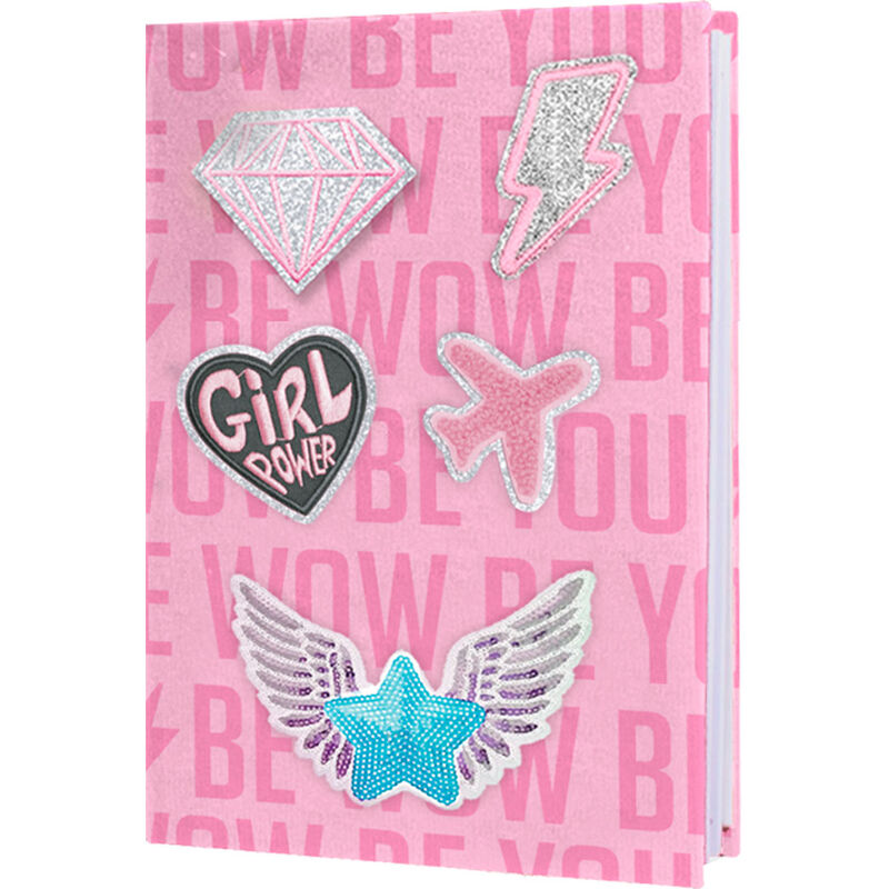 Cahier Wow Generation avec interchangeable patches, vue 2