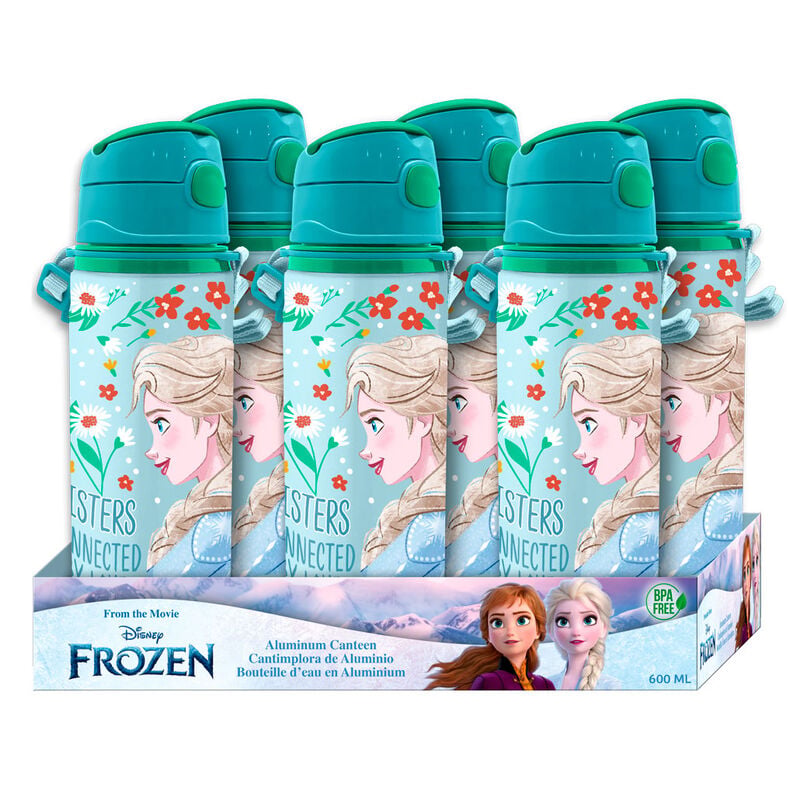 Gourde en aluminium Disney Frozen 600 ml
