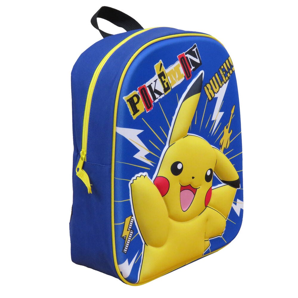 Sac à dos 3D Pokemon Pikachu 30 cm