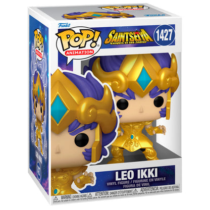 Figurine Funko POP! Saint Seiya Knights of the Zodiac Leo Ikki, vue 2