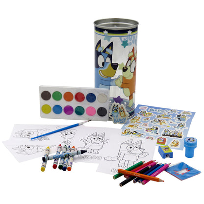 Set de papeterie Bluey activity money box