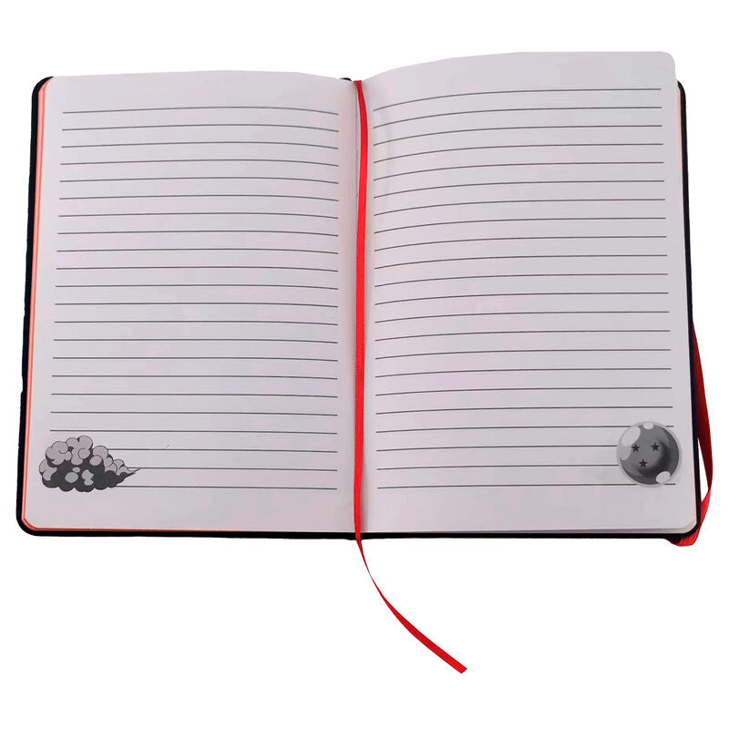 Agenda Dragon Ball set + pen + keychain, vue 3