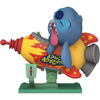 Figurine Funko POP! Rides Super Deluxe Disney Lilo and Stitch Stitch in Rocket, vue 2