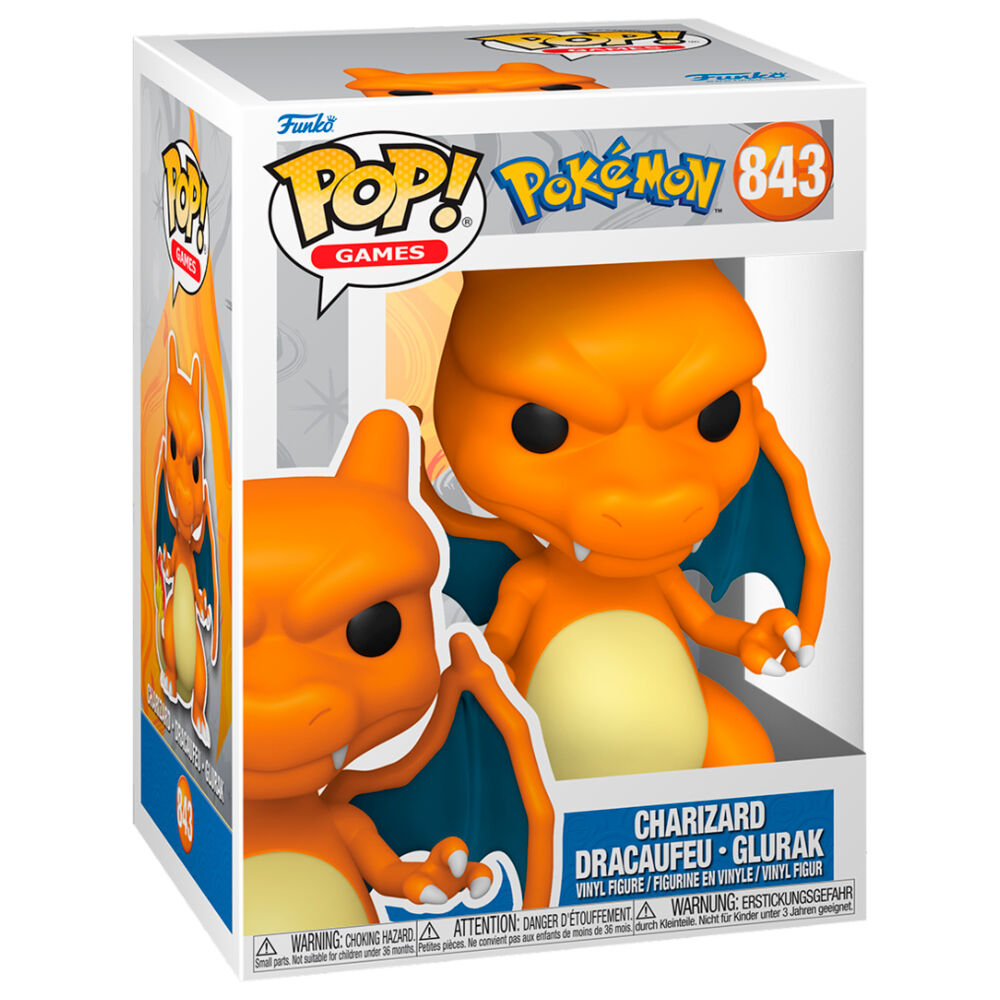 Figurine Funko POP! Pokemon Charizard, vue 2