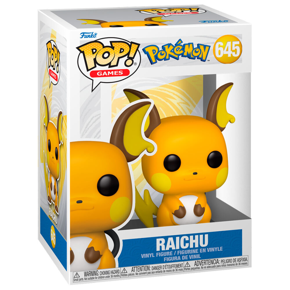 Figurine Funko POP! Pokemon Raichu, vue 2