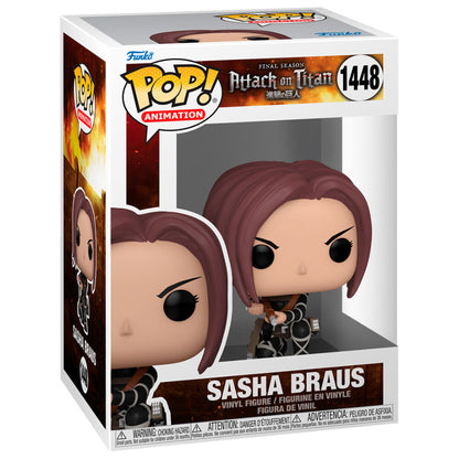Figurine Funko POP! Attack on Titan Sasha Braus, vue 2