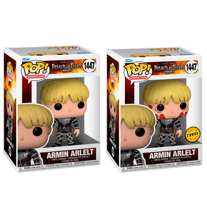 Figurine Funko POP! Attack on Titan Armin Arlelt 5 + 1 Chase