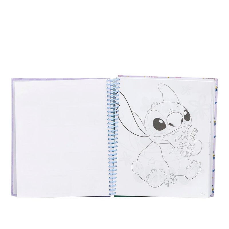 Coloriage Disney Stitch Activity album, vue 3