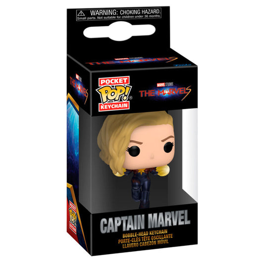 Porte-clés Funko Pocket POP! The MarvelS Captain Marvel