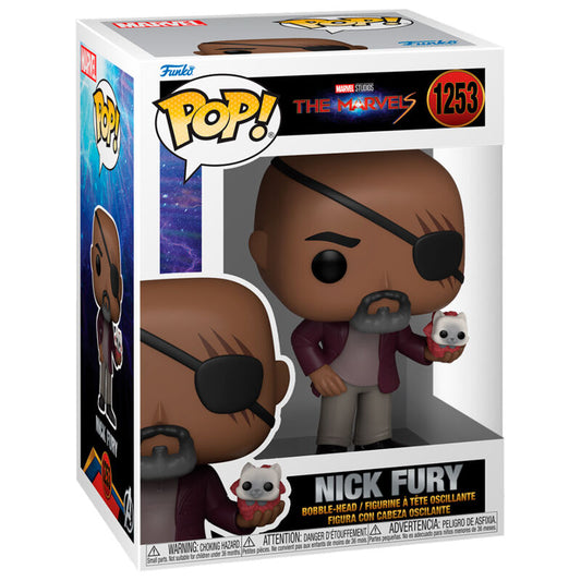 Figurine Funko POP! Marvel The MarvelS Nick Fury