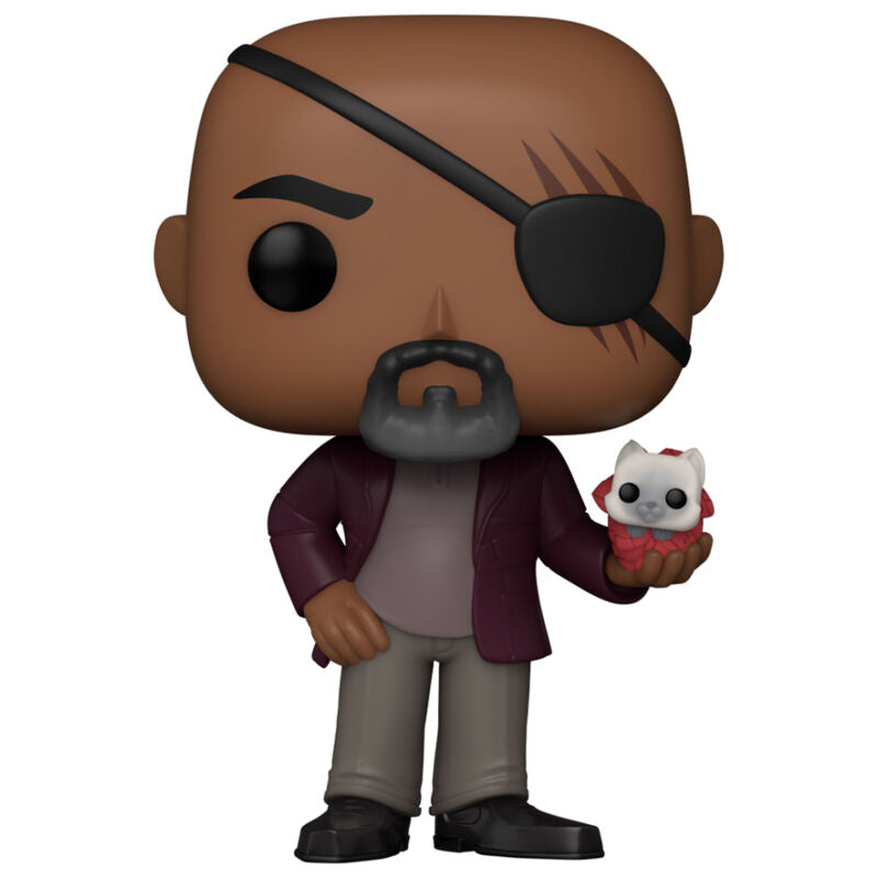 Figurine Funko POP! Marvel The MarvelS Nick Fury, vue 2