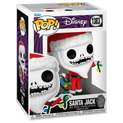 Figurine Funko POP! Disney Pesadilla Antes de Navidad 30th Anniversary Santa Jack, vue 2