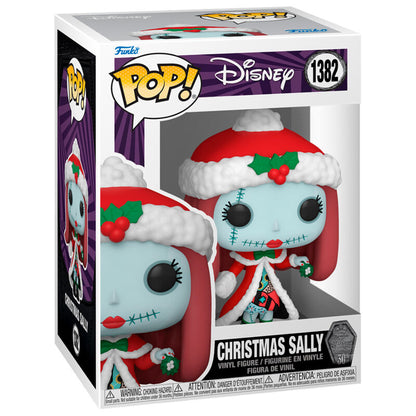 Figurine Funko POP! Disney Pesadilla Antes de Navidad 30th Anniversary Christmas Sally, vue 2