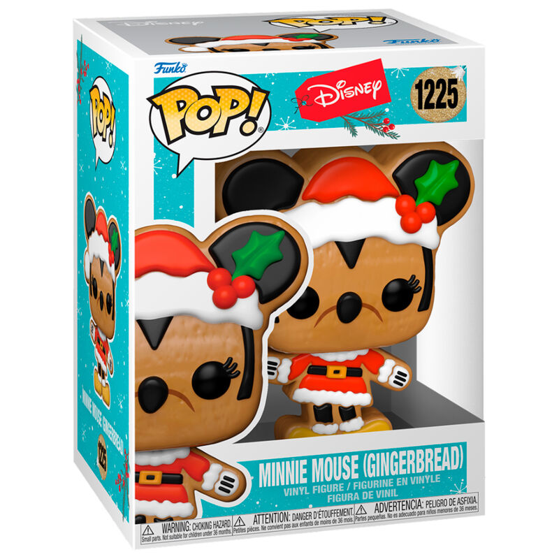 Figurine Funko POP! Disney Holiday Minnie Mouse Gingerbread, vue 2