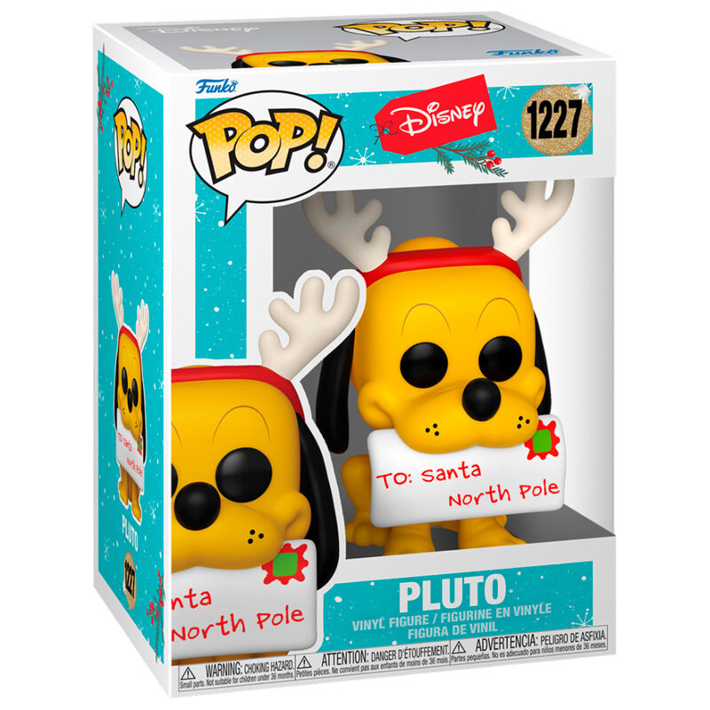 Figurine Funko POP! Disney Holiday Pluto, vue 2