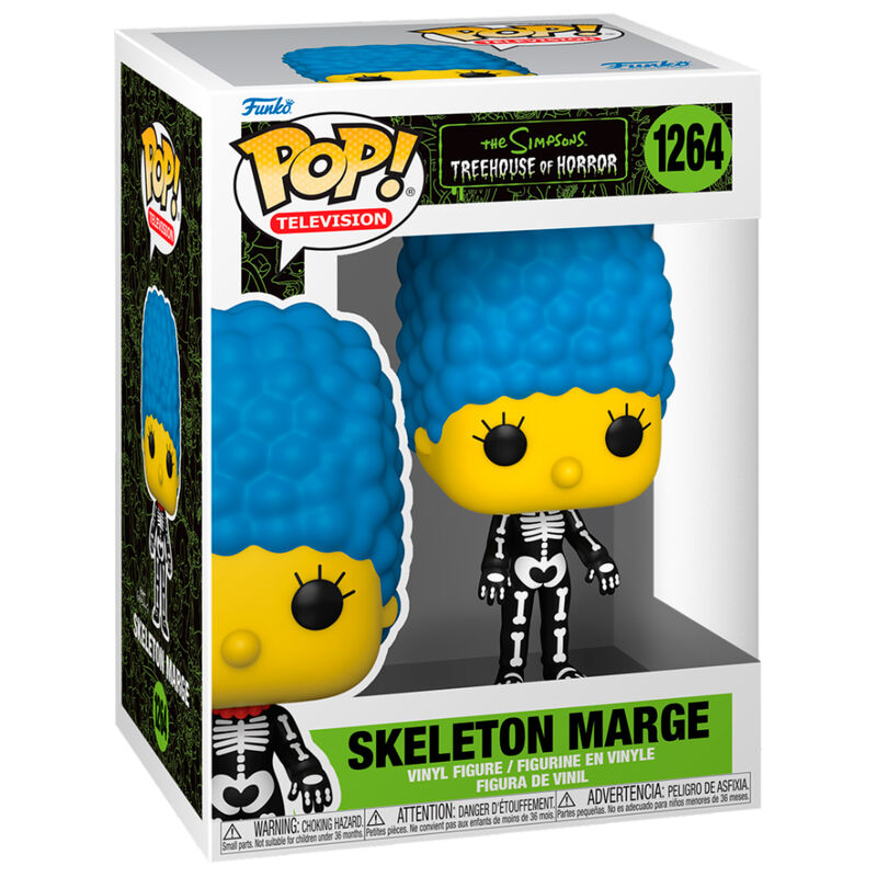 Figurine Funko POP! Los Simpsons Skeleton Marge, vue 2