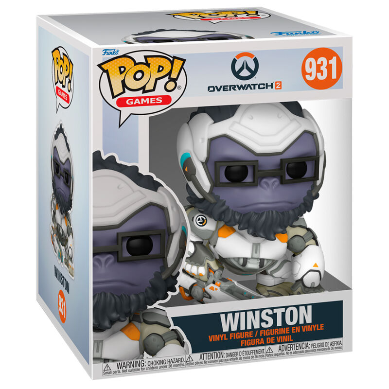 Figurine Funko POP! OverWatch 2 Winston 15cm