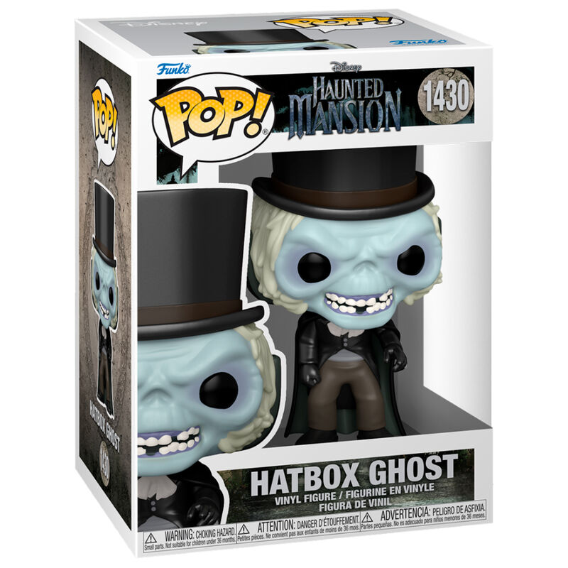 Figurine Funko POP! Disney Haunted Mansion Hatbox Ghost