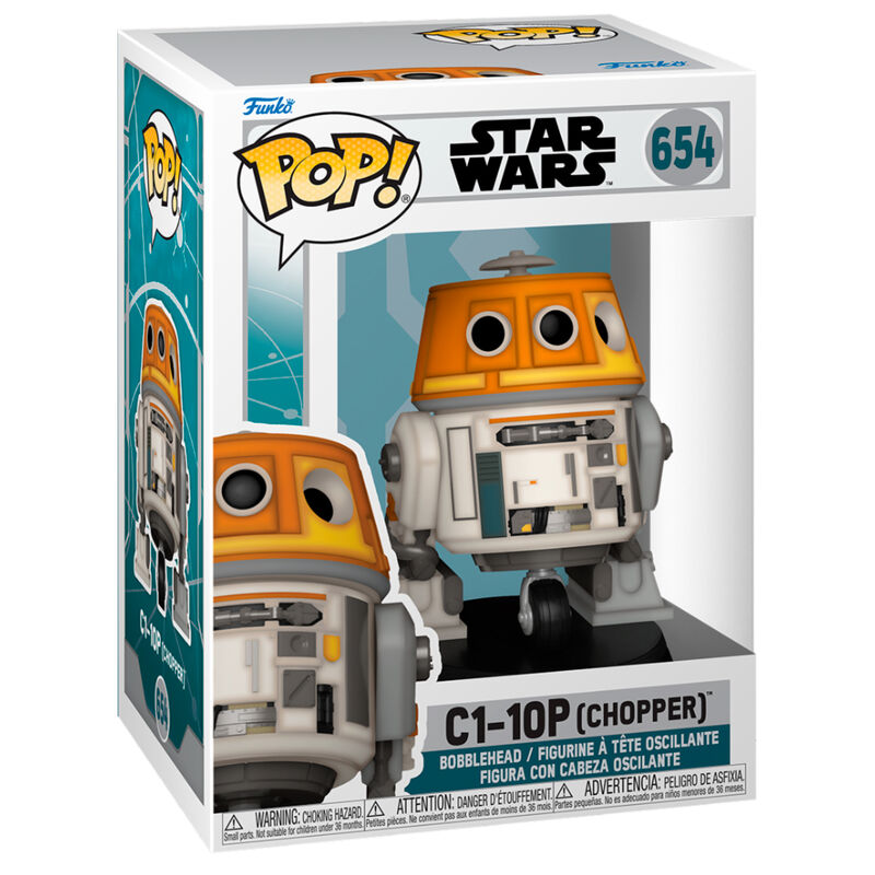 Figurine Funko POP! Star Wars Ahsoka C1 10P