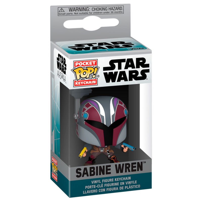 Porte-clés Funko Pocket POP! Ahsoka Sabine Wren